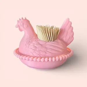 3D Print Hen-on-Nest Toothpick Holder – Cottagecore Farmhouse Decor