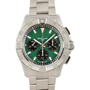 Breitling Avenger B01 Chronograph 42MM Green Dial Watch (MSRP: $7,500)