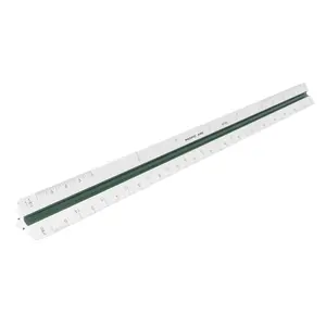 Pacific Arc Professional Architecture, Engineer, and Metric Triangular Scale, for professionals and students, premium quality triangular scale with multiple graduations