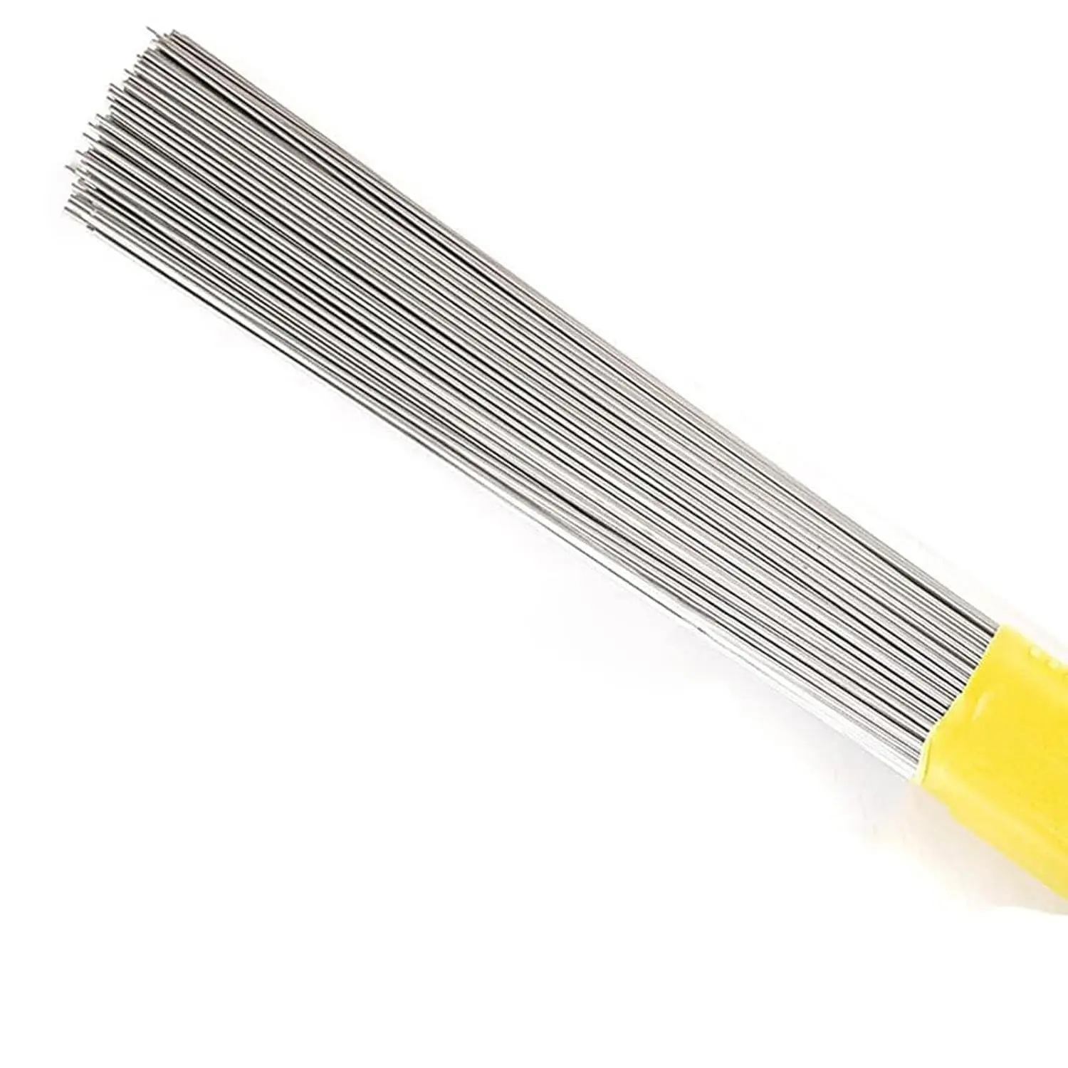 304 Stainless Steel High Tensile Hard Wire Assortment Kit - 40 Pcs Pre-Cuts, 0.5MM Thickness 50CM Straight Spring Wire, Industrial Grade Corrosion Resistant for Engineering, Hooks Applications, Makers
