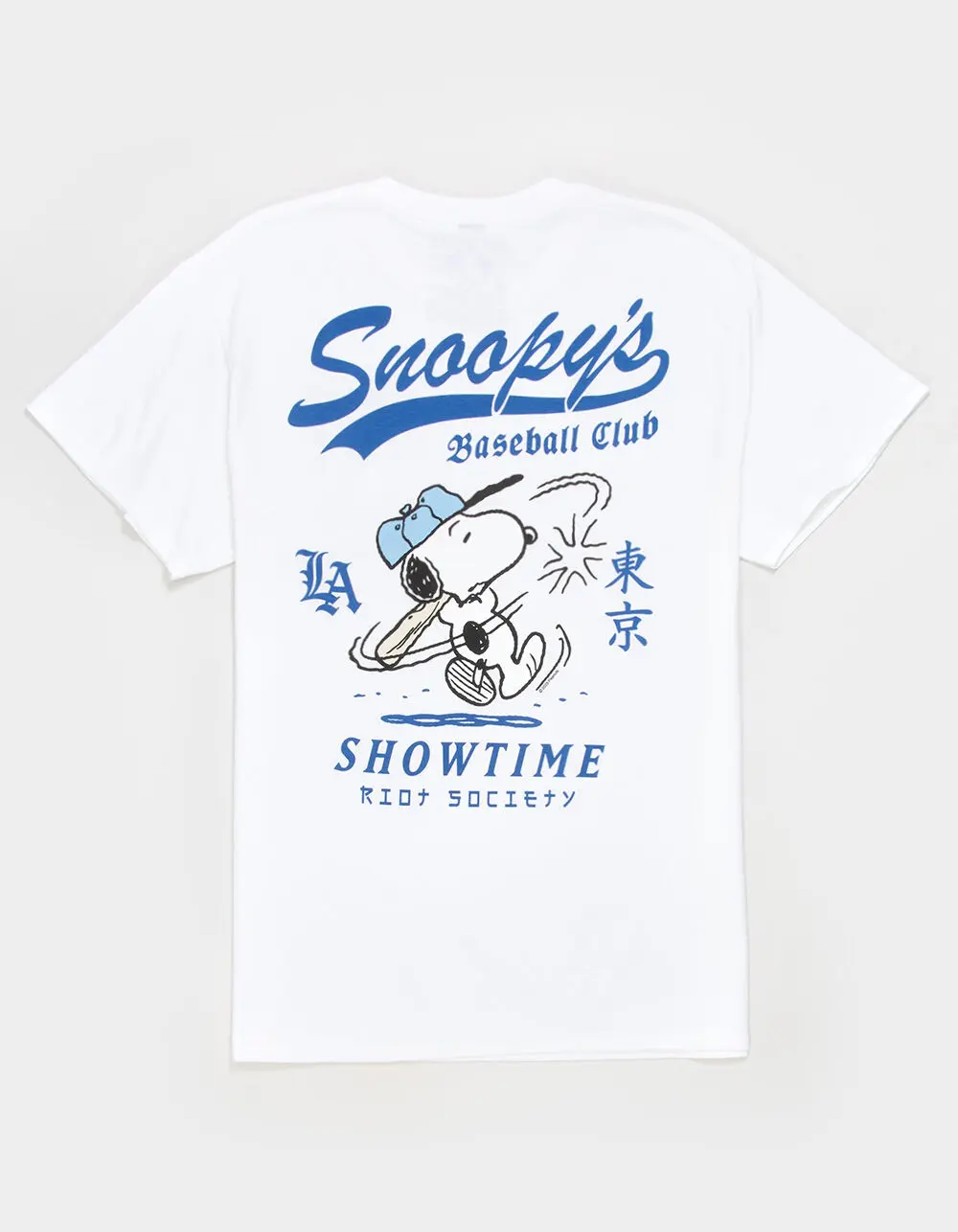 RIOT SOCIETY x Peanuts Baseball Mens Tee