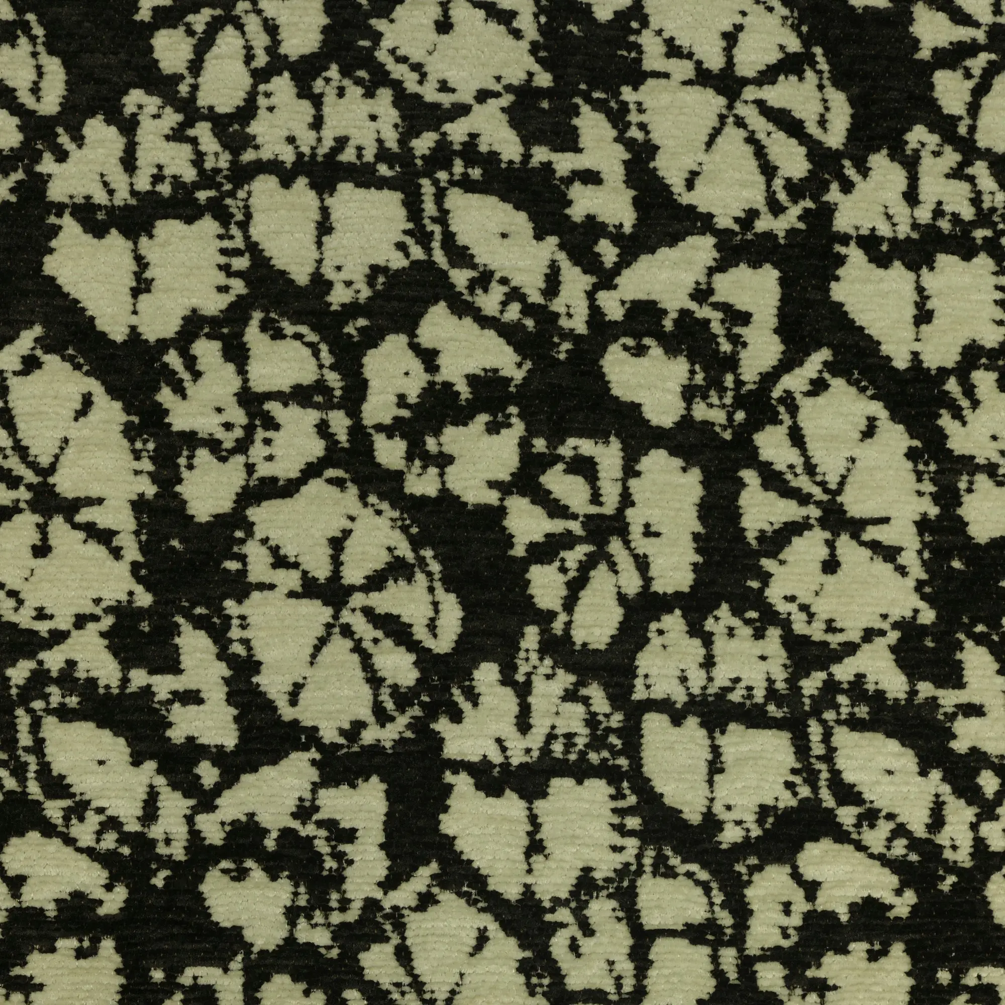 Vivian - Amy, Flower Theme Chenille Jacquard Upholstery Fabric by the Yard