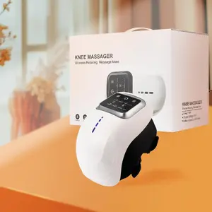 Electric Adjustable Knee Massager, 1 Box USB Rechargeable Heated Smart Knee Massager with LED Light Touch Screen, Blind Massager for Men & Women, Innovative Design, USB Rechargeable Massagers