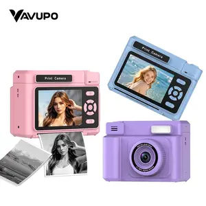 Essential Travel Thermal Printing Camera, No Ink Lightweight Design, Auto Focus + 1080P HD, Instant Photos with Colorful Body, High Definition Camera, HD Digital Camera, Digital Portable Camera