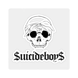 Suicide Boys Kiss-Cut Stickers - Waterproof Vinyl Decorative Ornaments for Tiles and More