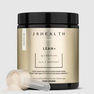 JSHealth Lean+ Powder Formula — 5 g Creatine + Eriomin Citrus + Probiotic for Strength, Metabolism & Gut Health