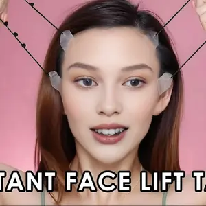 Invisible Face Lifting Tape 40/80 Pieces/set – Instant Firming, Lifting, and Sculpting for a Youthful, Radiant Look, Made with Soft, Skin-Safe Material That Gently Tightens Without Causing Any Skin Irritation Facial Gentle