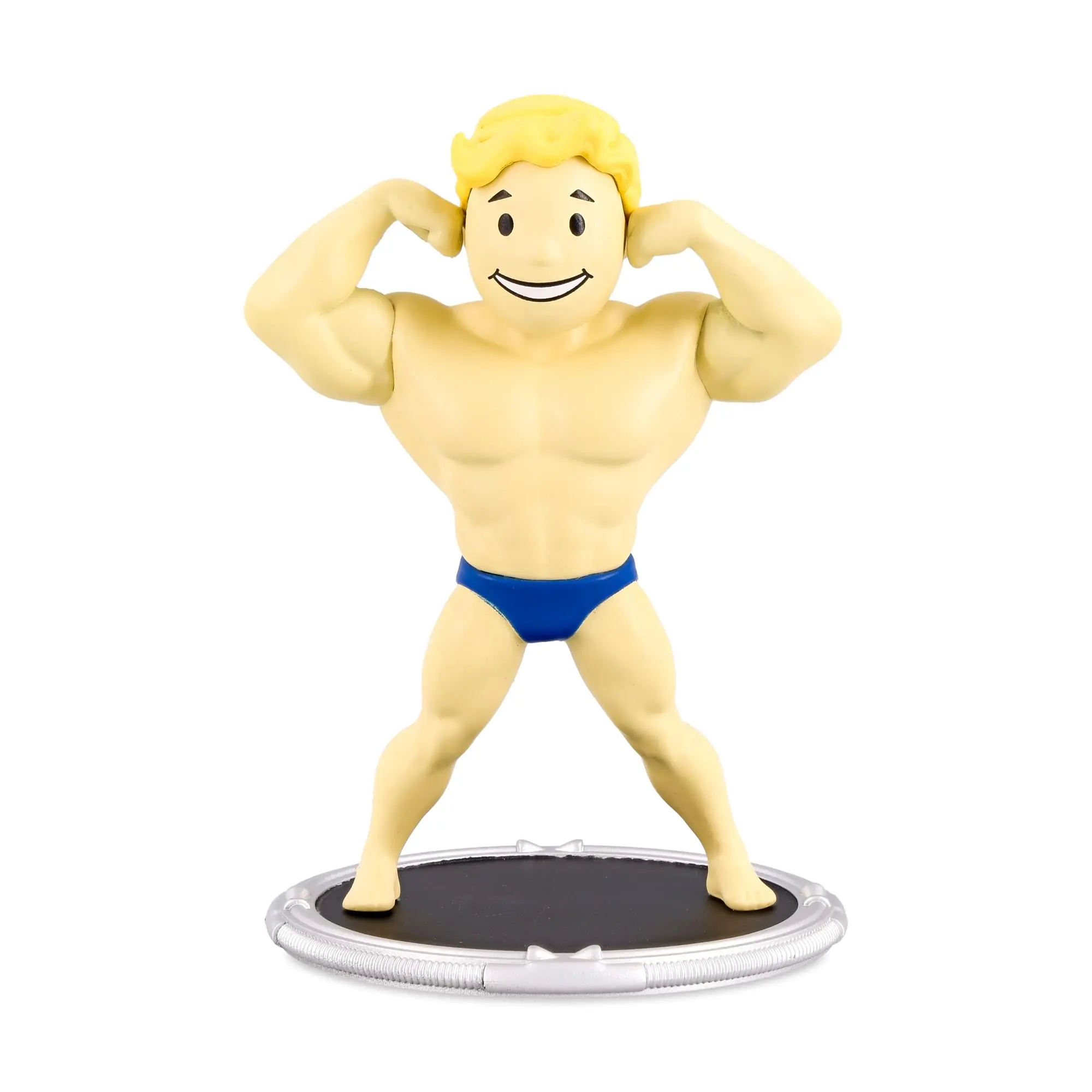 Fallout Vault Boy (Strength) 3-Inch Collectible Action Figure Model, Classic Minifigure Action Figure for Toys & Hobbies Enthusiasts, Minifigure Action Figures