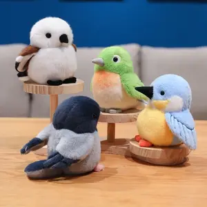 Simulated Bird Toy, Cute Plush Companion Doll, Realistic Design, Perfect Gift for Kids & Collectors, Soft Material