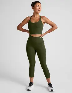 Spacedye Out Of Pocket High Waisted Capri Legging