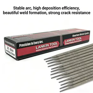 Lankin Tool Welding Electrodes 2.0mm  , 20Pcs Premium Arc Welding Rods with Stable Arc & Crack Resistance outdoorfun