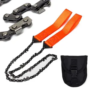 High-Quality Steel Palm Saw Set with Storage Bag, Pocket Chainsaw Manual Dragsaw, Foldable Camping & Survival Tool, Durable Fire-Steel Construction, sawzall cutting tools palmetto saw, High quality zaw for men, Ideal for Hiking & Outdoor Adventures