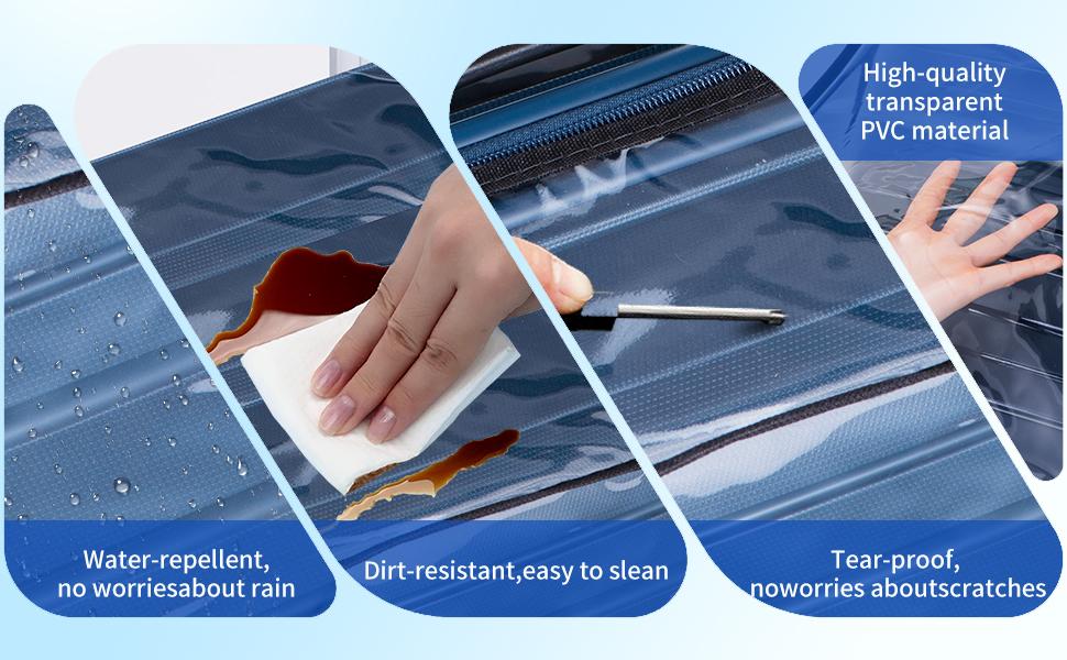 3PCS Clear PVC Luggage Cover Set – Waterproof Suitcase Protectors with Tag Pocket for 20" 24" 28" 3PCS Clear PVC Luggage Cover Set – Waterproof Suitcase Protectors with Tag Pocket for 20" 24" 28"
