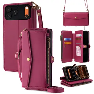 2-in-1 Crossbody Wallet Phone Case| Say Goodbye to Bulky Handbags!Holds cards, cash, and your phone-the perfect choice for travel or a night out.Compatible with Apple 17 / 17 Pro Max / 12–16 models.