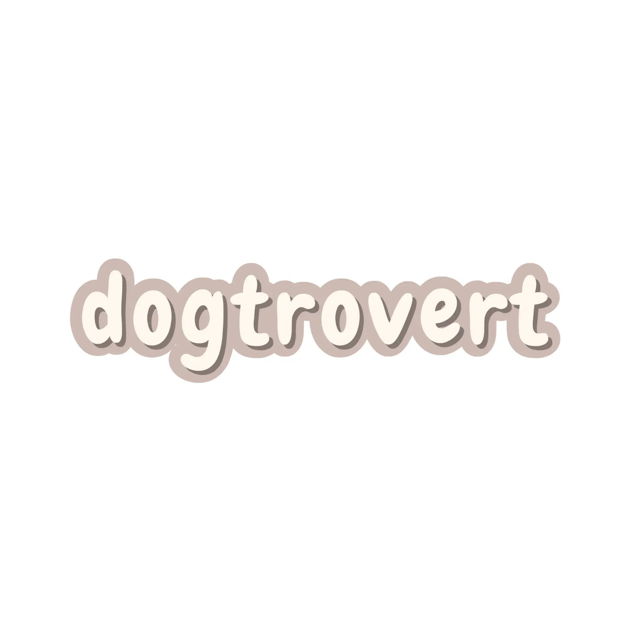 Fur Elise Dogtrovert Sticker