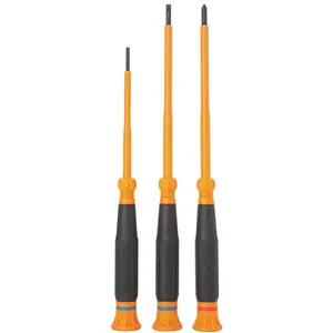 Klein Tools 85613INS Insulated Precision Screwdriver Set, 3-Piece