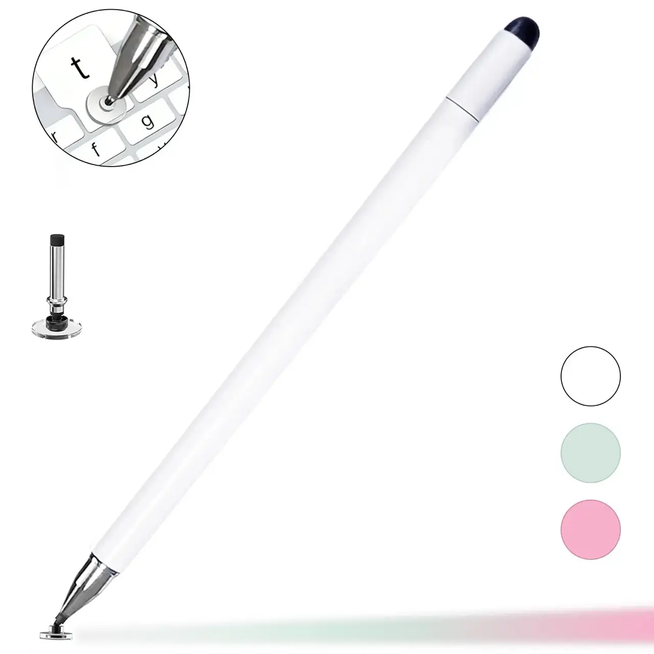 3-in-1 neutral pen flat pen,High Precision Universal Stylus Pen for iTablets, Phones, Switch, suitable for all ages, for Touch Screen, can be used as a School Season gifts,birthday gifts Stylus for school sets NO Bluetooth Needed Mothersdaygift