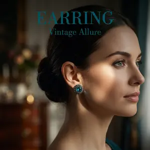 Exquisite, Petite Navy Blue Stud Earrings — Micro-Set with Zirconia — A Viral Online Sensation: Simple, Refined, and Versatile Jewelry