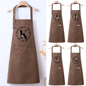 1 Piece Nylon Adjustable Apron with Large Pockets - Premium Cooking, Gardening, Painting, Baking Apron, Suitable for Restaurants - Essential Holiday Gift - Christmas Gift Idea