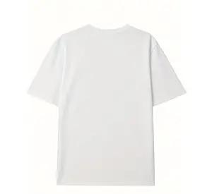 Unisex White Short Sleeve Crew Neck T-Shirt Casual Basic Plain Tee,Basic White Plain T-Shirt Short Sleeve Crew Neck Casual Daily Wear Top