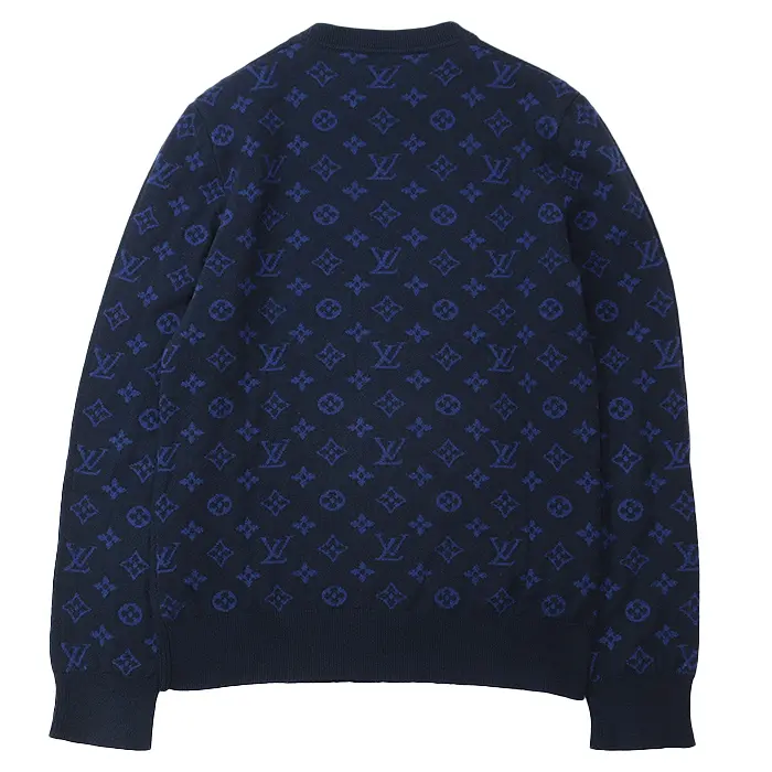Pre-owned Louis Vuitton Others Small Leather Goods Monogram Cashmere Blend Sweater