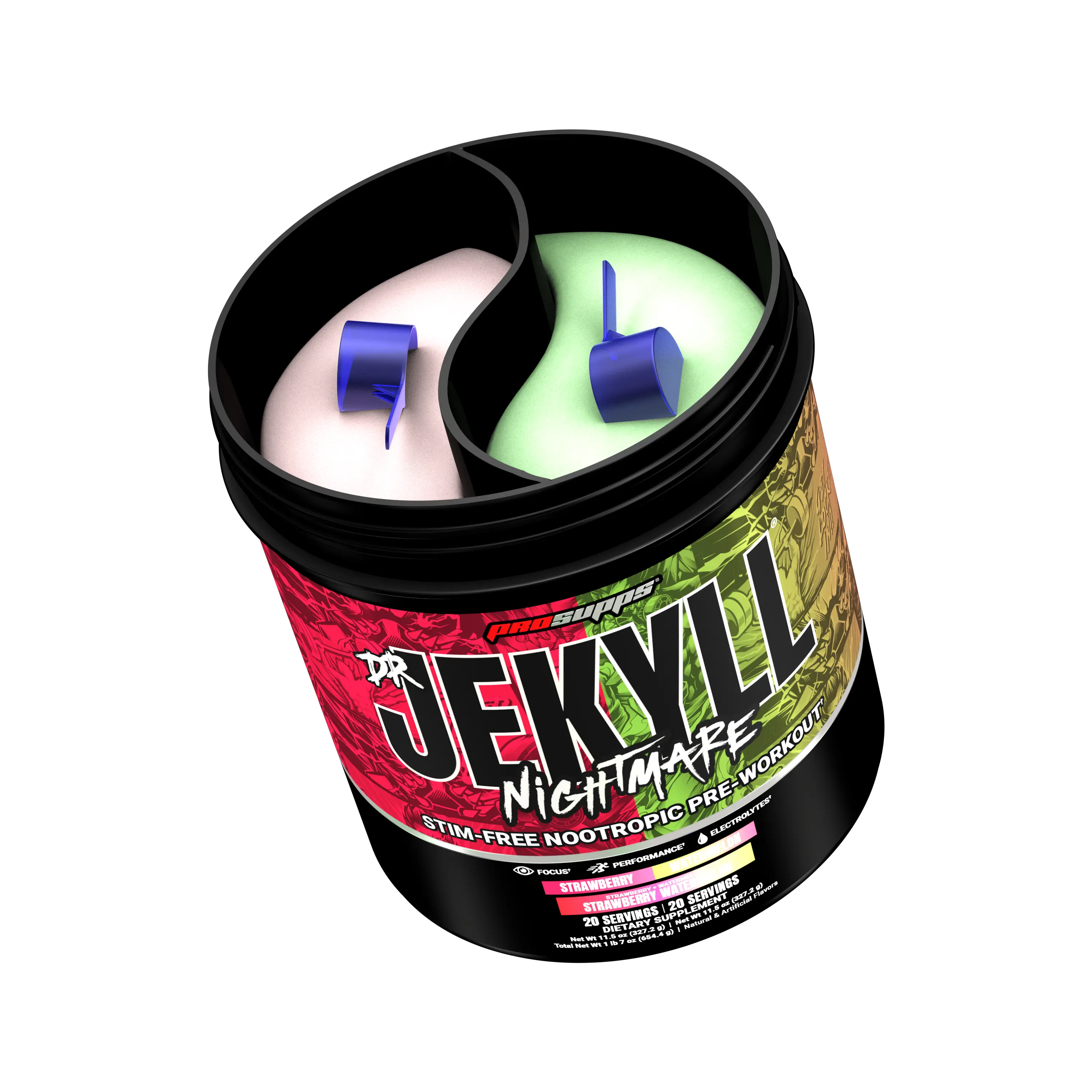 Dr. Jekyll Nightmare Dual Tub Strawberry+Watermelon