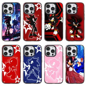 Shadow Hedgehog phone Cases For iPhone 17 16 15 14 13 12 Promax Pro Plus, hard shell protection,gift for him for her best Gift