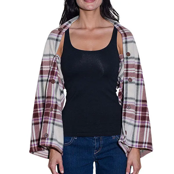 Mega Cap 3040 Convertible Fleece Scarf & Shawl