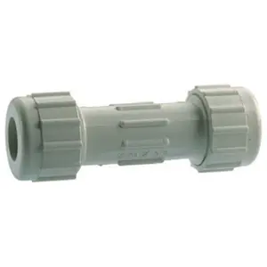 Homewerks 511-43-1-1B 1 in. PVC Compression Repair Coupling