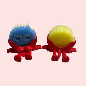 Scrub Diddy Sponge Holder | Fits Scrub Daddy or Scrub Mommy | Viral Kitchen Sink Organizer