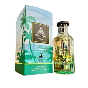 Jean Lowe Vibe EDP Perfume By Maison Alhambra Lattafa Unisex 3.4 Fl Oz Niche Fragrance Bergamot Musk