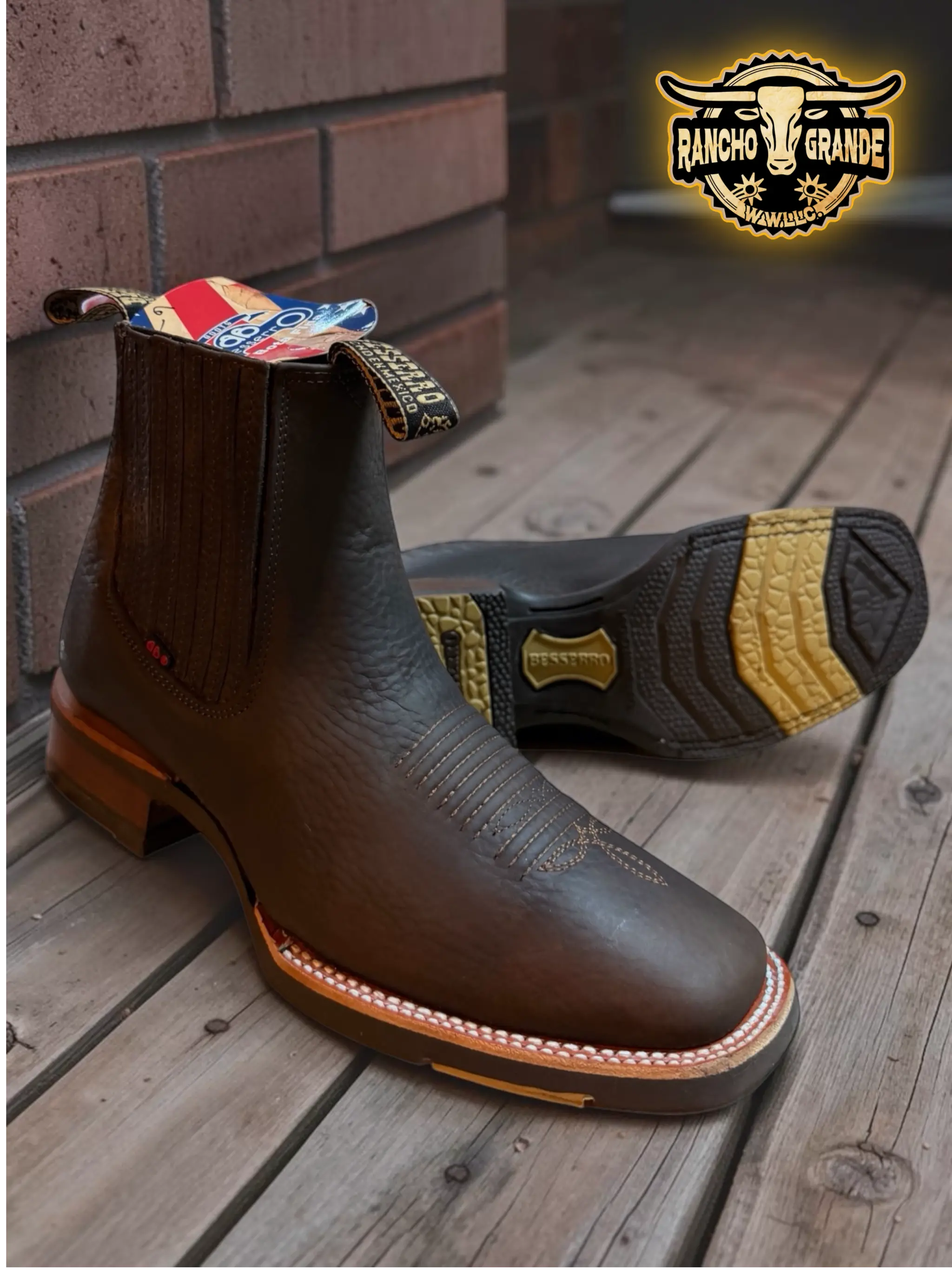 6208 Maximo Agarre Botin para Hombre  / Max Grip Mens Ankle boots