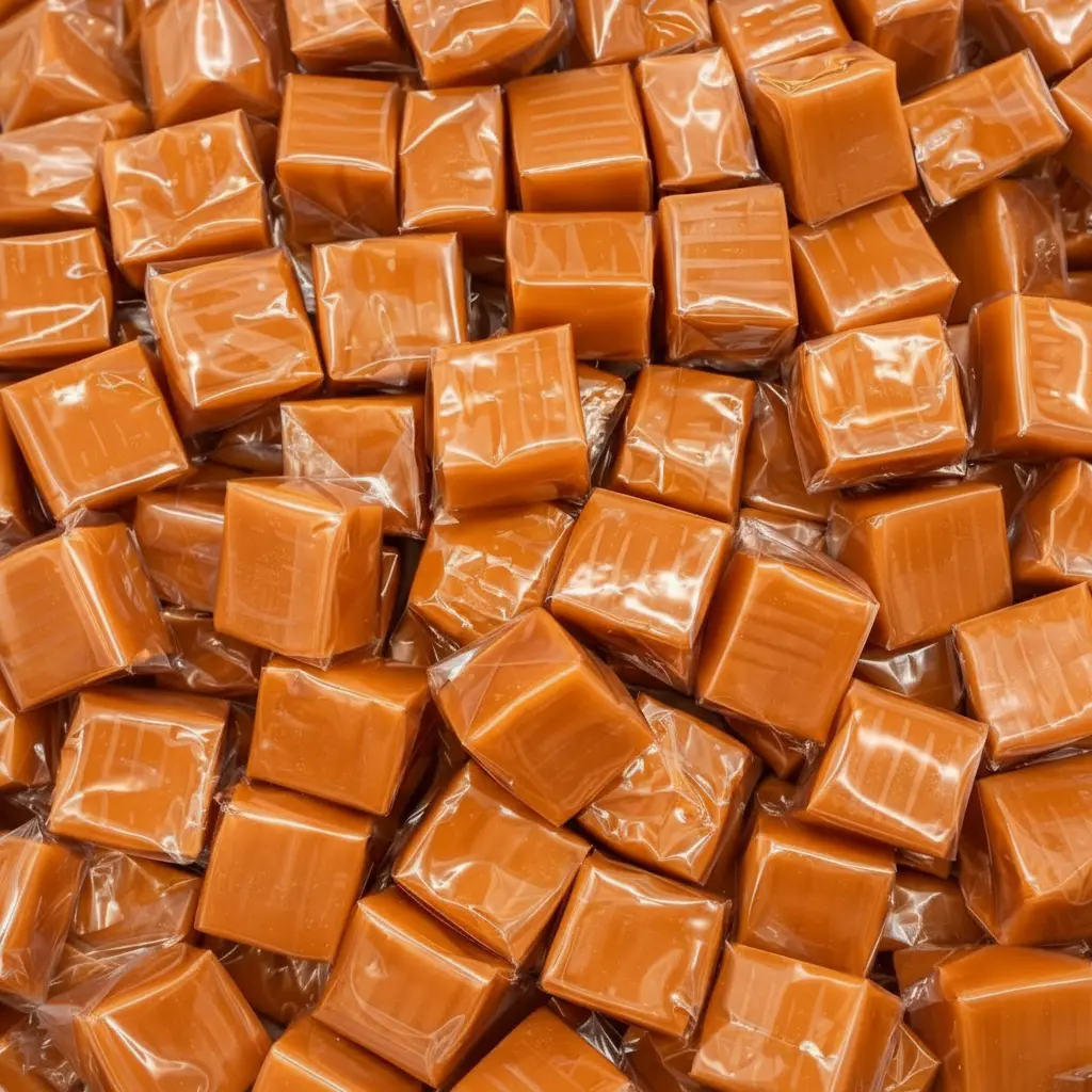 Sea Salt Caramel Chews Soft Chewy Buttery Wrapped Candy Treats
