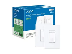 TP-LINK Tapo S505D Smart Wi-Fi Dimmer Light Switch, Matter | Pack of 2