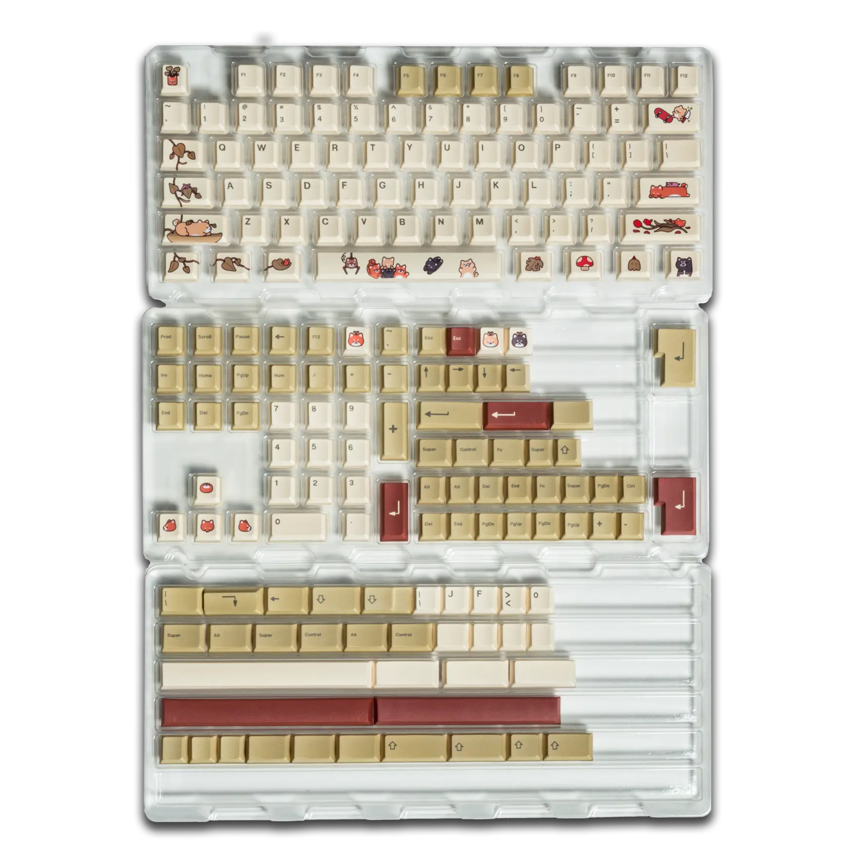 Pikarar x Hipyo Tech PBT Keycaps