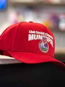 Municipal Social Sports Club Red Sports Cap