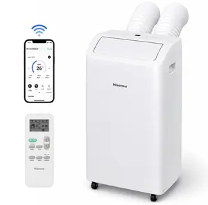Hisense 8,000 BTU DOE Smart Portable Air Conditioner Dual Hose w/ Inverter