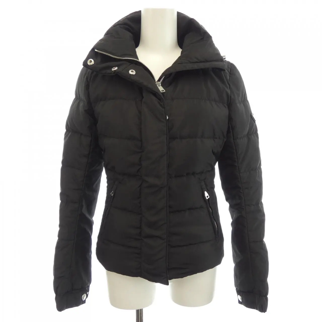 Pre-owned PRADA Polyester Small Leather Goods Triangle Logo Down Jacket