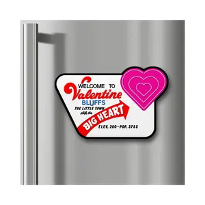 My Bloody Valentine: Valentine Bluffs Sign - PVC Fridge Magnet