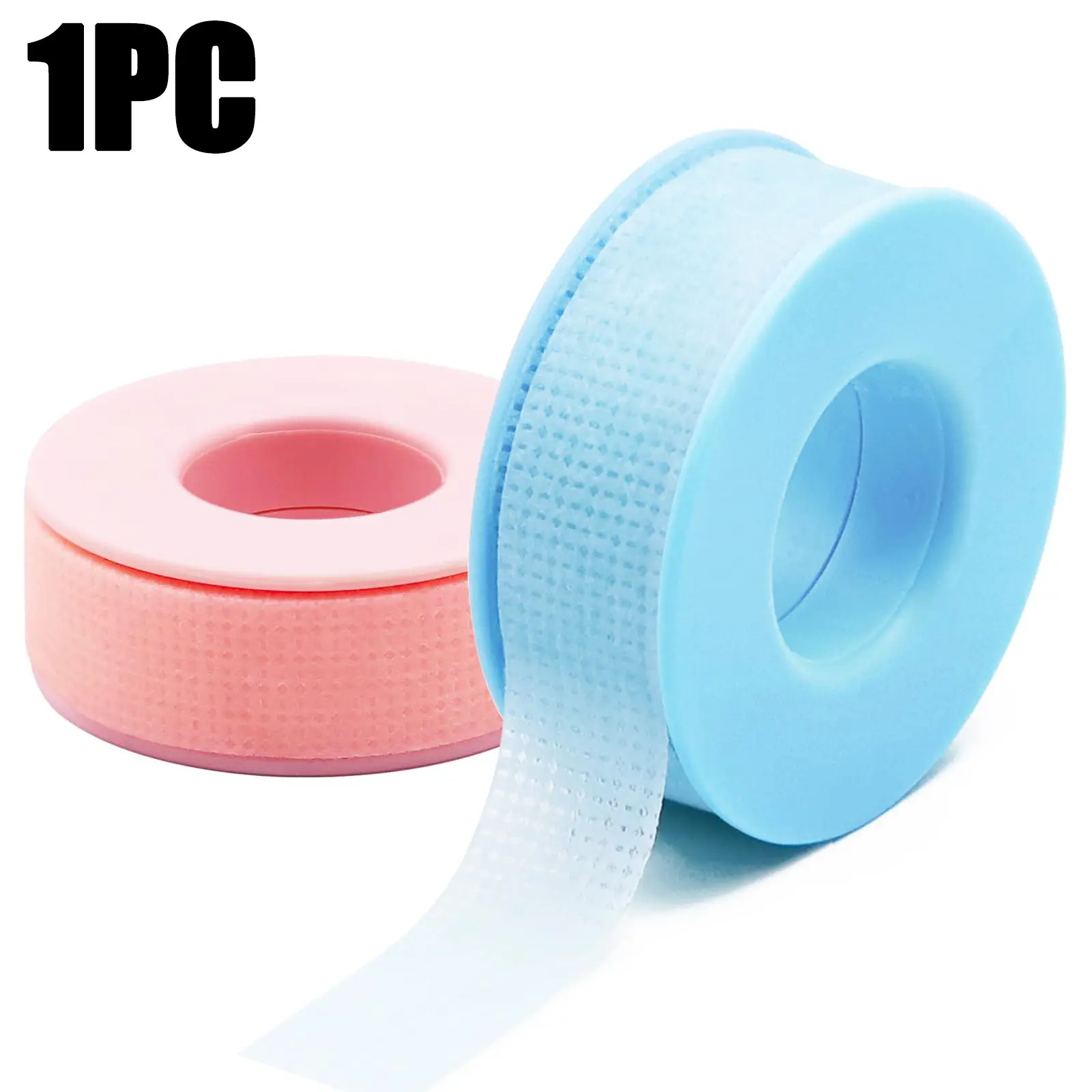 Lash Tape for Eyelash Extensions - Eyelash Tape Silicone Gel Sensitive Skin Safe lash Extension Tape Pain-Free Removal Breathable Micro-Porous Makeup Tape Cosmetic Makeup Tool Eyelash Tools Eyelash Fixer Eyelash Extension Supplies