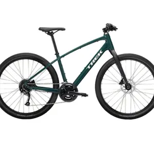 Trek Dual Sport 2 Gen 5 - Green Mountain Bike with Disc Brakes and Modern Design