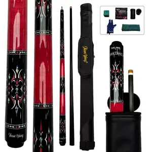 YFEN Professional Carbon Fiber Pool Cue Stick - 12.5mm/11.5 Low Deflection, with Extension, for Maximum Length - Reduced Deflection for Straighter Shots, Professional Tournament-Ready Performance - Ideal for Beginners & Pros - C4 structure butt
