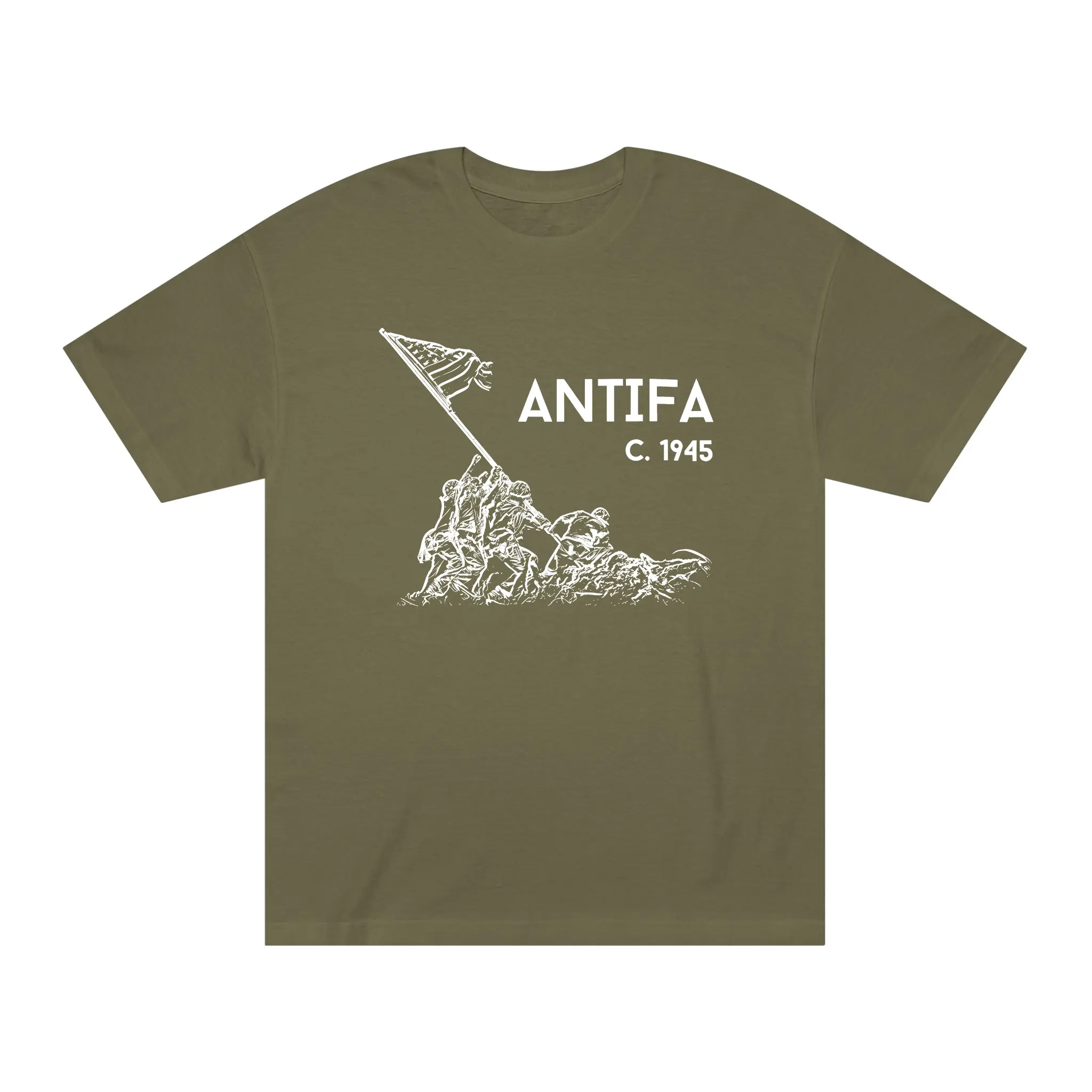 Antifa C.1945 T-shirt, Protest Shirt, Pro Democracy Liberal Shirt, Patriotic Tee, Men Women Cotton Top