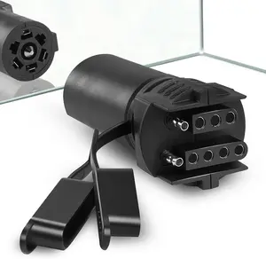 Trailer Light Adapter 7 Way to 4 & 5 Pin, Weatherproof Trailer Wiring Connector for RV, Truck, Boat Trailer, Utility Trailer & Towing