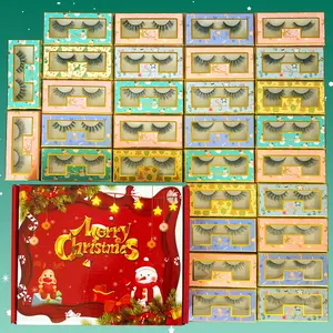 30 pairs Mixed Styles False Eyelashes, Randomly styles packed Natural and medium lashes,natural Look Eyelash Extensions, 3D Wispy Eyelashes, Eye Makeup Enhancement False Eyelashes for Women, Eyelash Set, Cosmetic Eyelash Eyelash gift pack for Christmas