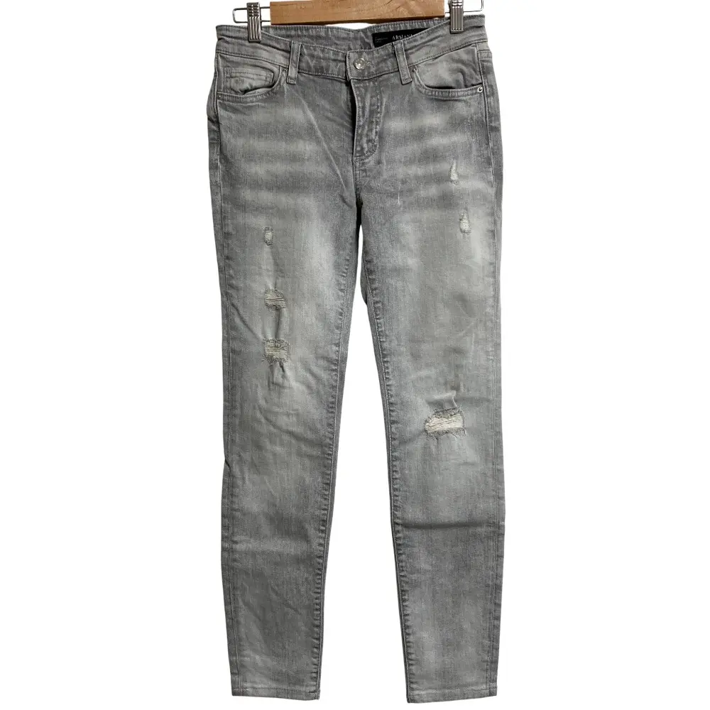 Pre-owned Giorgio Armani Denim Small Leather Goods Armani Exchange Pants