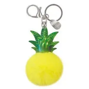 Pineapple - Aloha Pom Pom Keychain