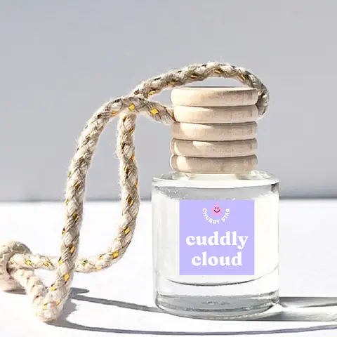 Cuddly Cloud Scented Car Freshener Diffuser - Sweet, Cozy, and Fun Scented Car Air Freshener