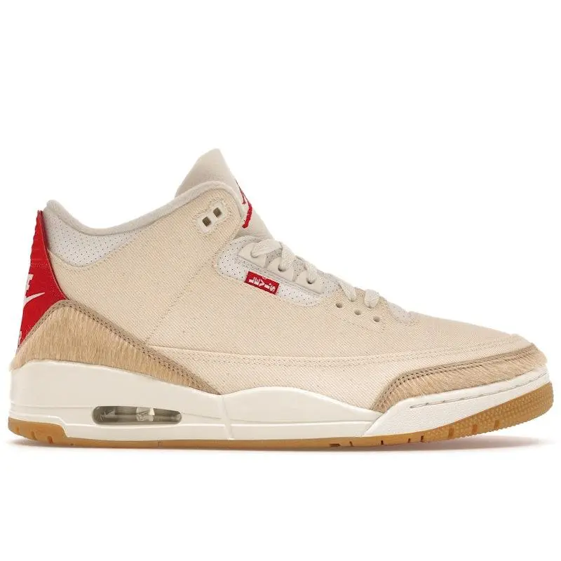 Jordan Men's 3 Retro Levi’s Lunar New Year Shoes, from StockX