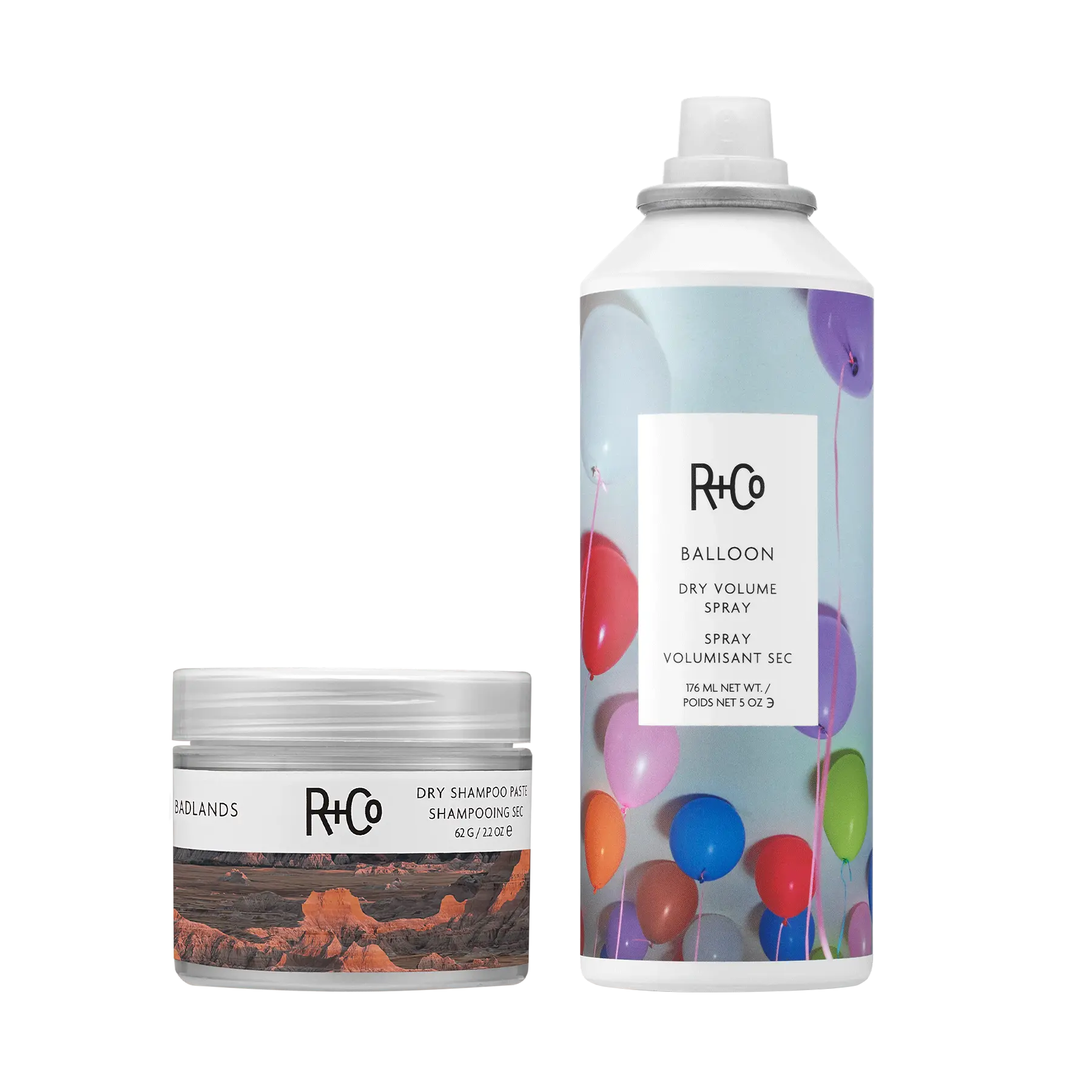 R+Co Revive + Lift Haircare Bundle - Absorbs Excess Oils, Builds Texture, Creates Voluminous Hair - Ideal for Daily Use, All Hair Types